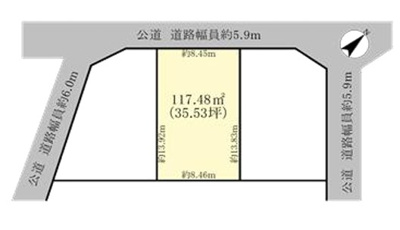 【区画図】 | 草津市西矢倉3丁目