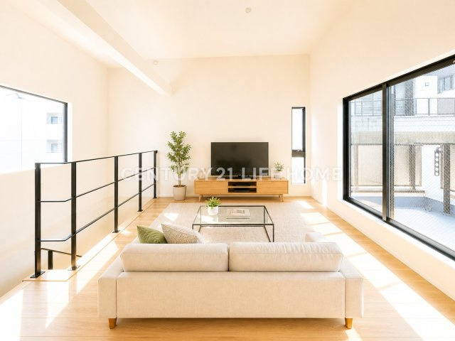 【居間・リビング】 | ＪＲ横浜線「大口」新築戸建て