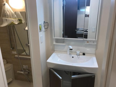 【洗面所】 | アベニール | 洗髪洗面化粧台