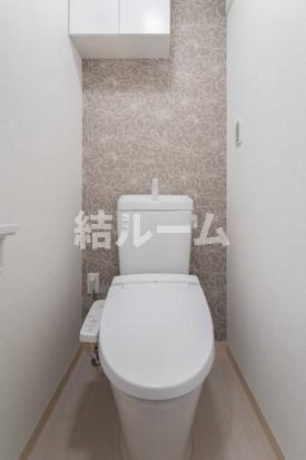 豊島区千早４丁目の賃貸マンションのトイレ