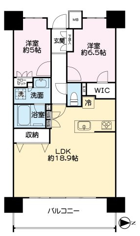 レーベン福島ONE TOWERの間取り