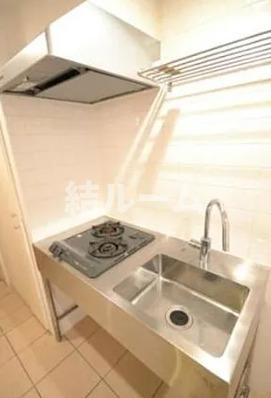 板橋区中丸町の賃貸マンションのキッチン
