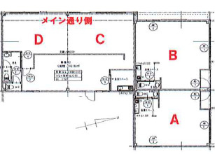 ビレッジ篠目童子の間取り