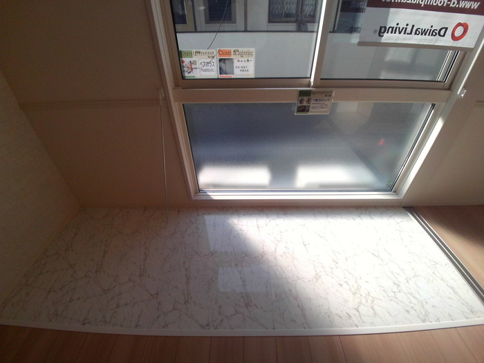 エクラシエールのバルコニー