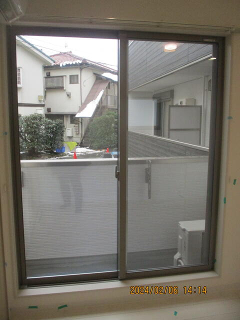 川崎市多摩区登戸の賃貸マンションのバルコニー