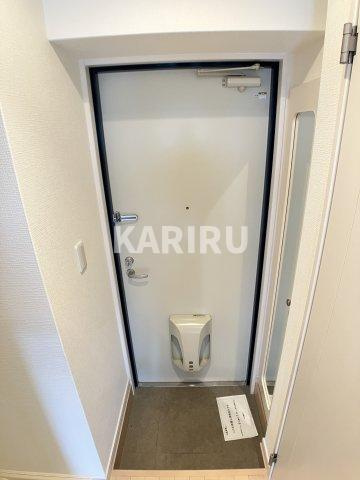 グランデージ都島の玄関