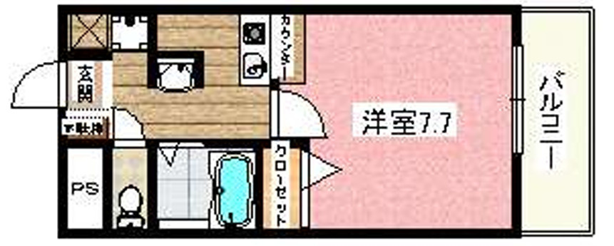 グランデージ都島の間取り