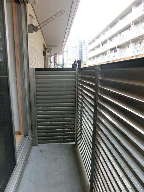 イーストパークサイドのバルコニー