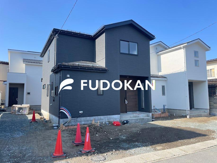 山形市花楯4期【新築建売】の外観|現地外観写真。ご予約受付中！