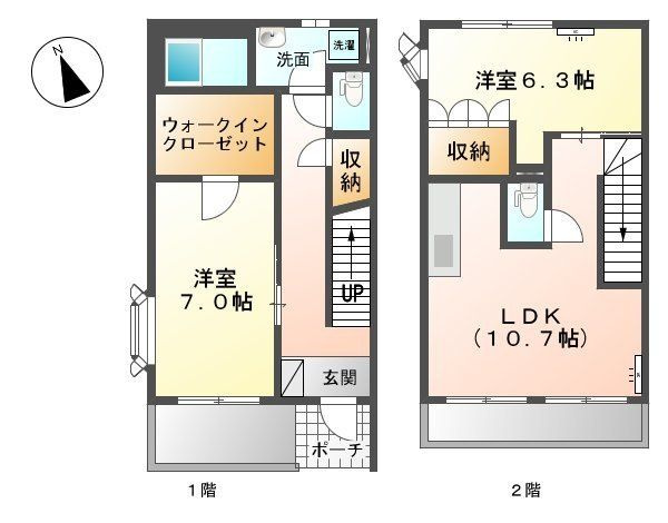 グレイスサンハイムⅡの間取り