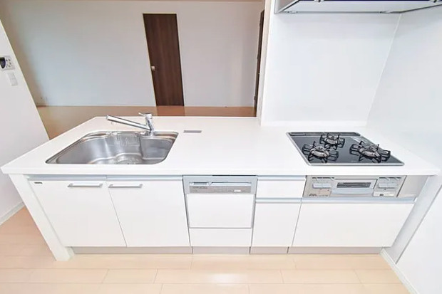 MＪＲ久留米ステーションレジデンス【キャッシュバック対象物件】のキッチン|お料理しやすいキッチンです
