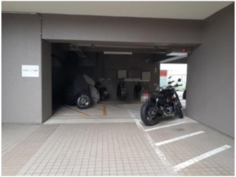ウツデイマンション森館のその他|来客用バイク置場