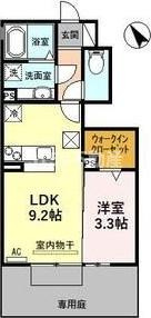 プレミール丸野の間取り