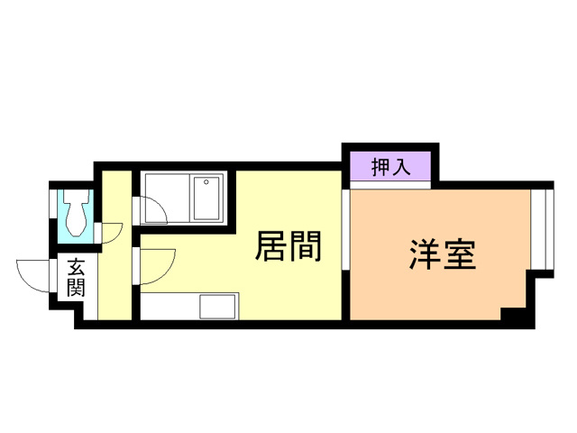 日の出パレス２１の間取り