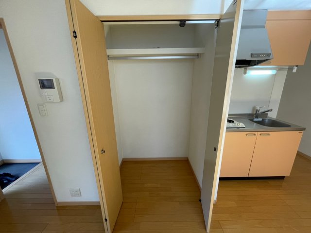 ちょっとした収納スペースも充実しています