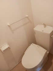 トイレもきれいです