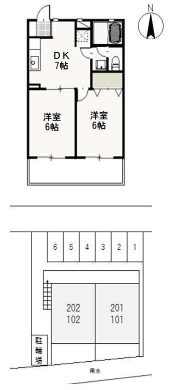 エトワール平野の間取り