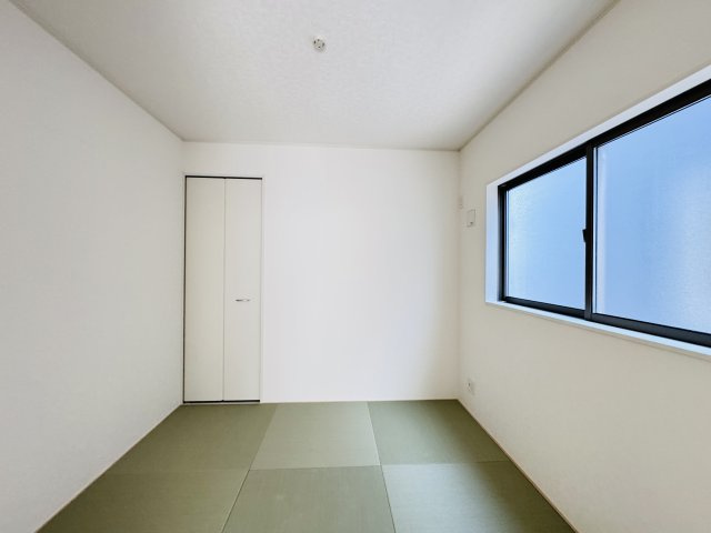 松戸市小金原５丁目新築戸建【貝の花小学校:６分】の和室|4.5帖和室