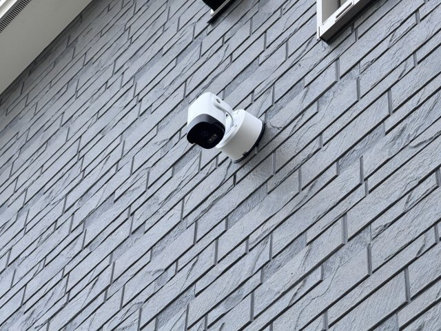 松戸市小金原５丁目新築戸建【貝の花小学校:６分】の防犯設備|スマホで確認できる防犯カメラつき♪