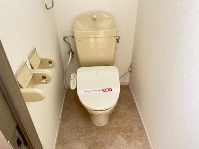 エルハイムのトイレ|シャワー付トイレ