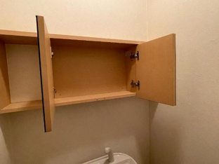 トイレ戸棚