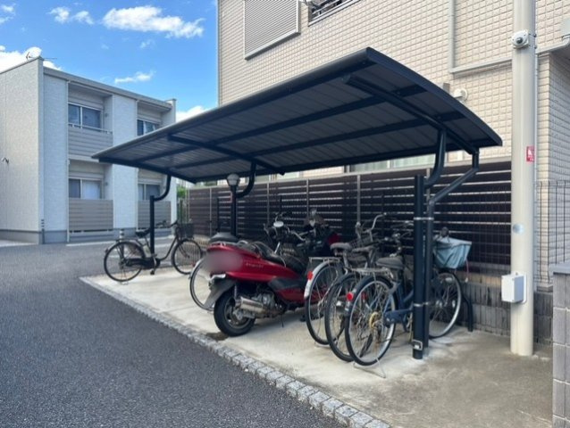 【賃貸アパート】クレイノティアラのその他|駐輪場