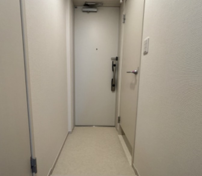 リブリ・ゆうやⅥの玄関