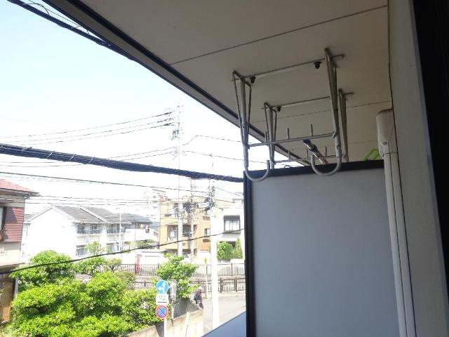 屋外物干し