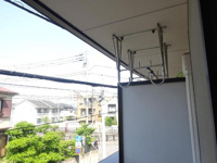 屋外物干し