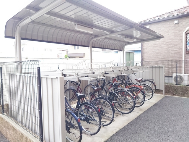 ビアーレＭのその他共用部分|駐輪スペースです☆