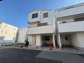 長田区松野通３丁目　6号地　新築戸建ての前面道路含む現地写真|前面道路含む現地写真です