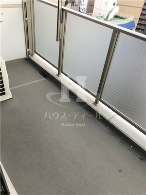 【バルコニー】 | デュオステージ王子Ⅱ | 外からの目が気にならないバルコニーで洗濯物が干せます