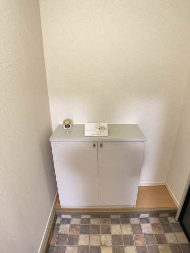 ウエストハイツの玄関