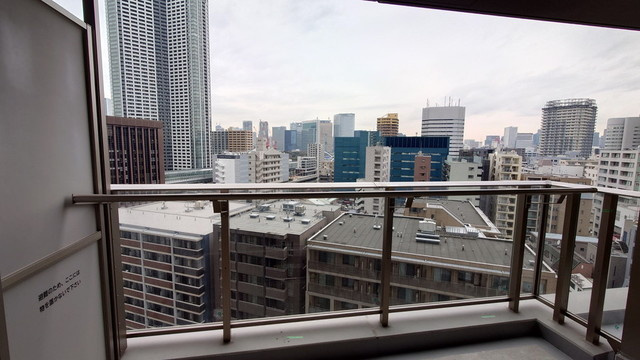 パークタワー勝どき　サウス棟のバルコニー|※写真は同タイプ住戸です。