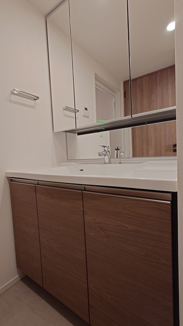 パークタワー勝どき　サウス棟の洗面所|※写真は同タイプ住戸です。