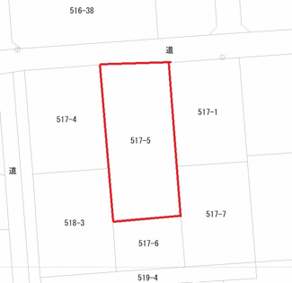 【土地図】 | 鹿屋市寿7丁目　売地