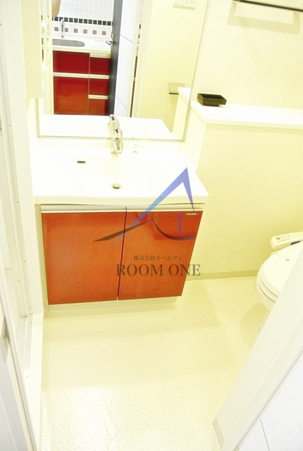 グランヴァンミッドイースト押上の洗面所|洗面台です。