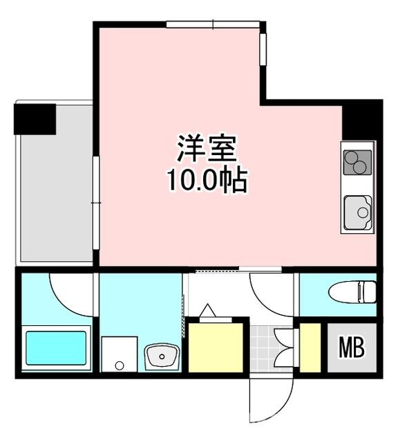 レントハウス直方ビルの間取り
