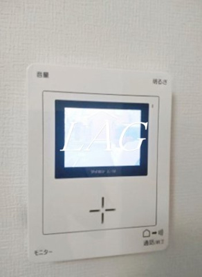 【セキュリティ】 | ルーチェ | モニター付きインターホンです。