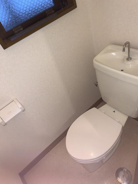 市川コーポ3のトイレ