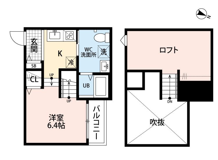 U-style.tsukide6(ユースタイルツキデシックス)の間取り