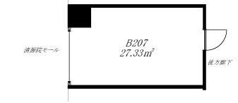 戸塚西口共同ビル（トツカーナ）の間取り