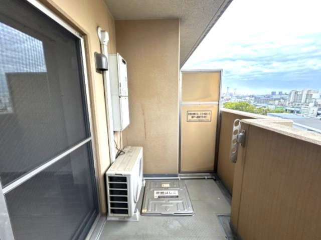 プレジール灘のバルコニー