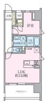 【間取り】 | メルシーペール上落合 | 間取りです。
