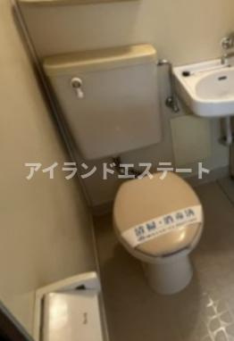 エクセルハイム駒沢　駅近　陽当たり良好　事務所相談可のトイレ