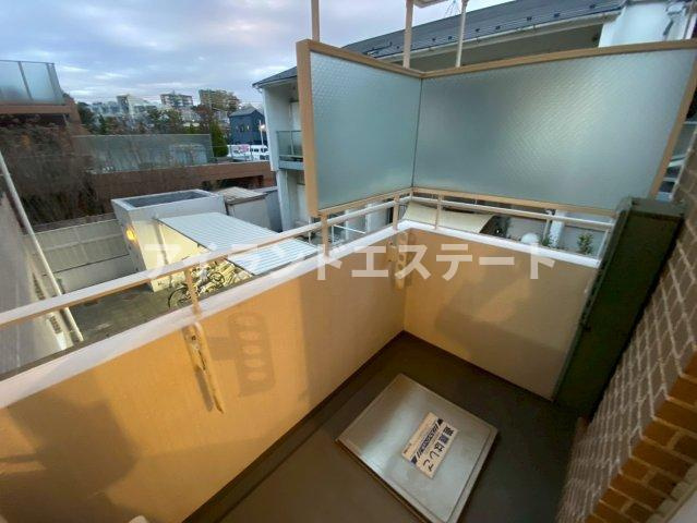 CLUB　LANAI　MEDITERRANEAN　角部屋　通風良好のバルコニー