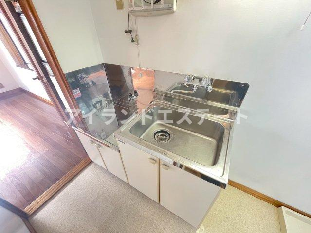 シャンデール　角部屋　最上階　学生おすすめ　のキッチン