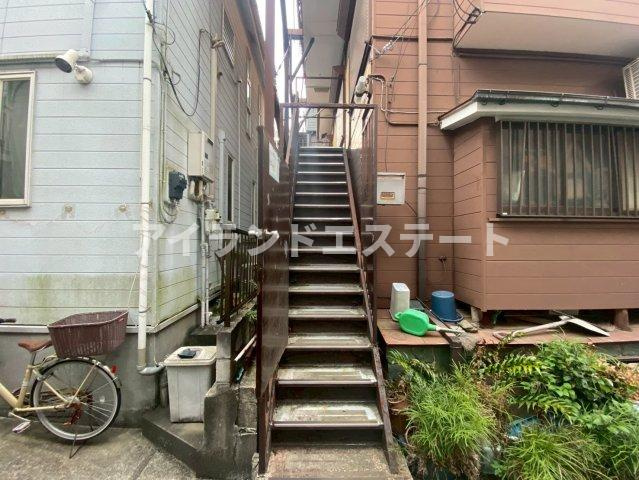 第2大樹荘　礼金0　駅近　南向き　通風良好のエントランス