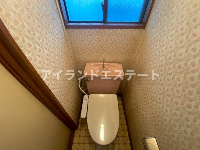 第2大樹荘　礼金0　駅近　南向き　通風良好のトイレ