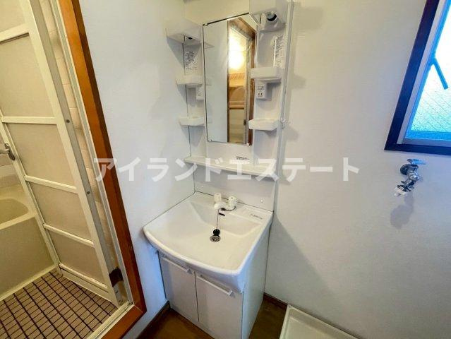 ローズマリー三軒茶屋　2人入居相談可　独立洗面台　オートロックの洗面所